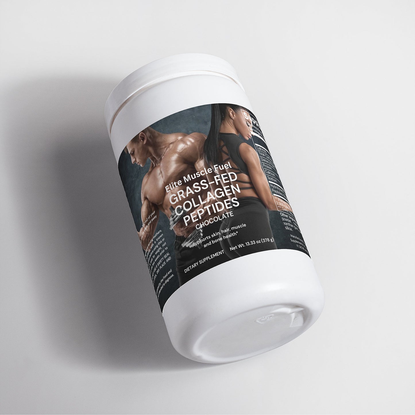 Grass-Fed Collagen Peptides Powder (Chocolate)